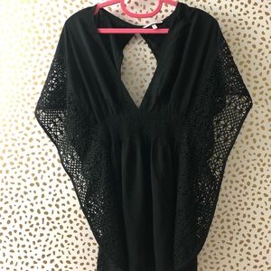 Victoria Secret black cover up sz S